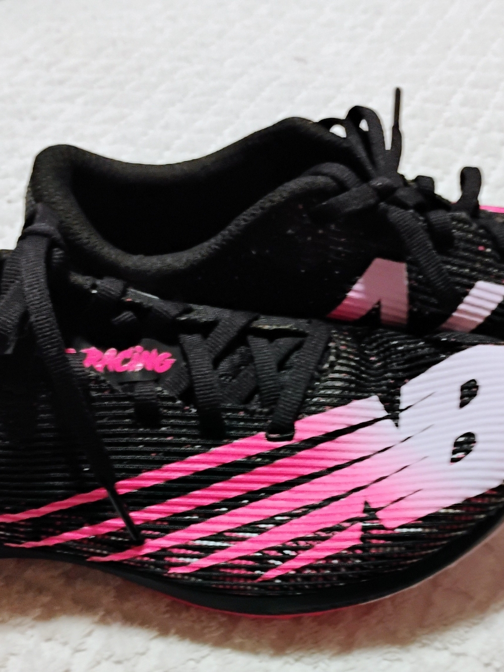 New Balance Fuel Cell XC7V3 Cross Country Racing Shoes Black Pink Women's 7.5 - Picture 8 of 12